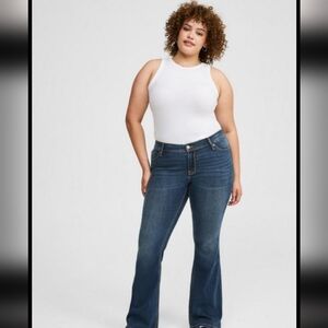 TORRID Luxe Slim Boot Jeans - Dark Wash 16 Short